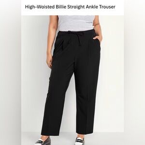 Old Navy women’s Billie high waisted slacks with elastic waistband